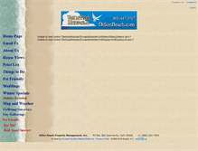 Tablet Screenshot of dillonbeach.escapia.com