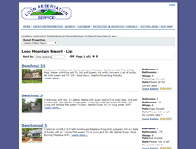 Tablet Screenshot of loonres.loonmtnbeechwood.escapia.com